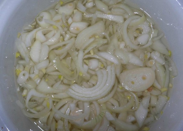 Sallad av kycklingmage