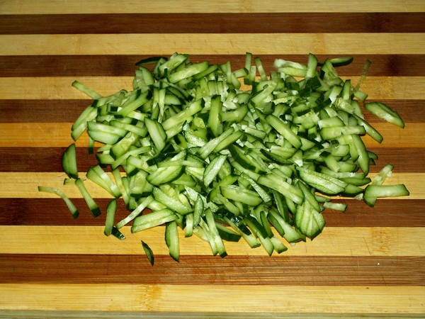 Sallad av kycklingmage