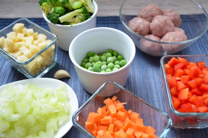 produkter för soppa