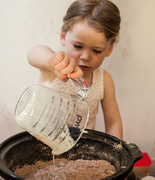 Chokladmuffin i multivarquet - snabb recept med foto