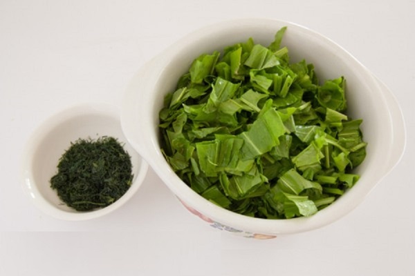Grön soppa från sorrel