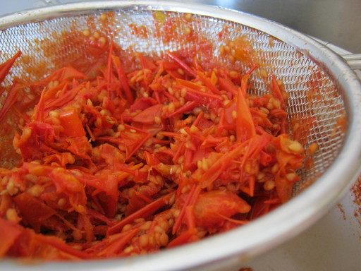 Tomatjuice för vintern