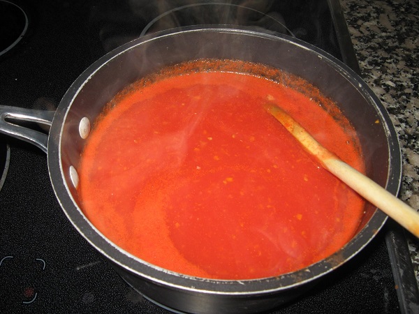 Tomatjuice för vintern