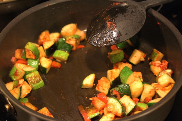 Tasty stewed zucchini - recept