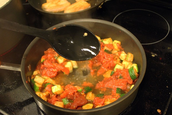 Tasty stewed zucchini - recept