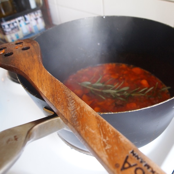 Tasty stewed zucchini - recept