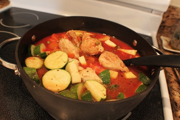 Tasty stewed zucchini - recept