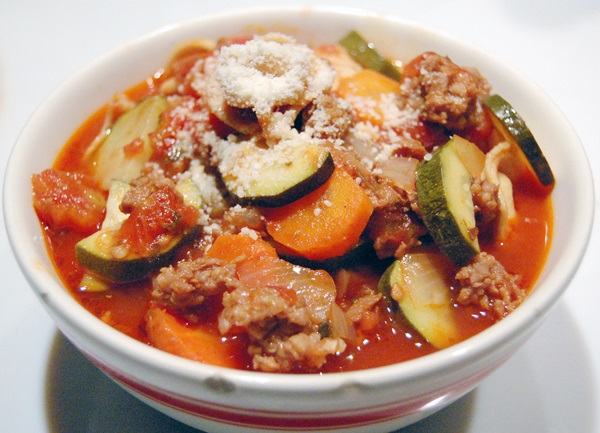 Tasty stewed zucchini - recept