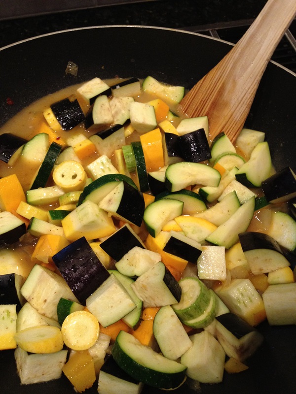 Tasty stewed zucchini - recept