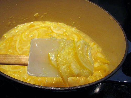 Citron sylt med ingefära
