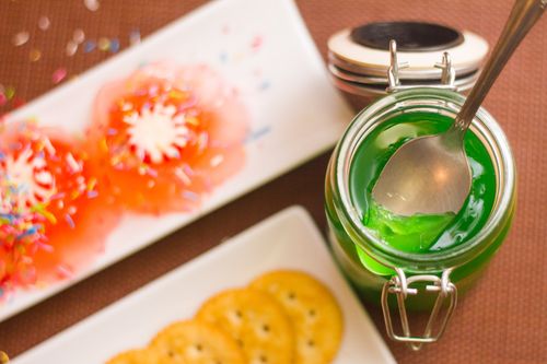 Jam från mint med citron