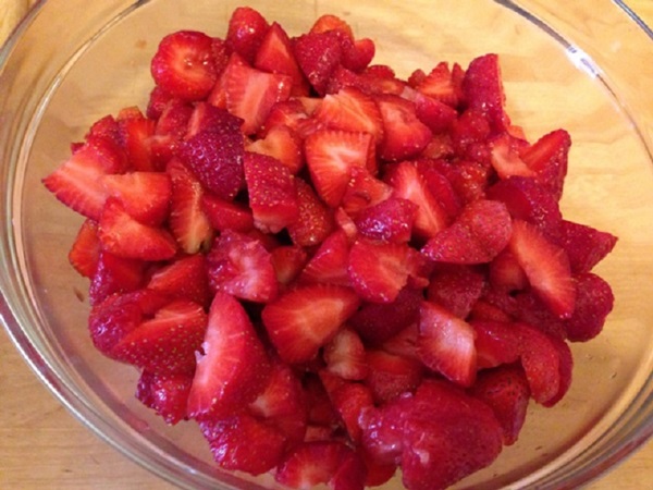 Jam från rabarbern