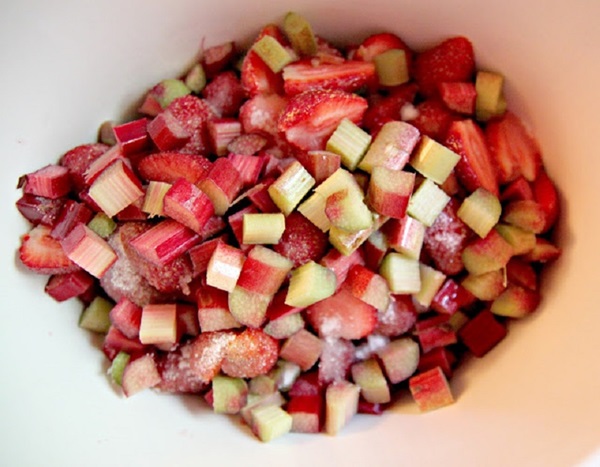 Jam från rabarbern