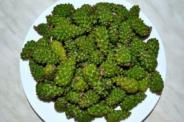 Original sylt från tallkottar