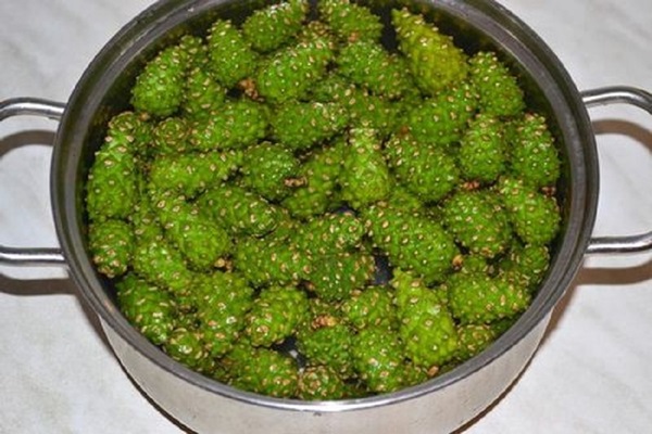Original sylt från tallkottar