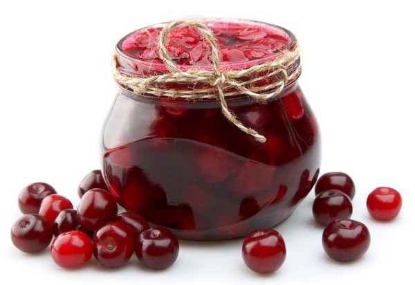 Körsbär för vintern - recept - sylt med frön och pitted, Fem minuters, sylt, gelé utan gelatin, körsbärskompot