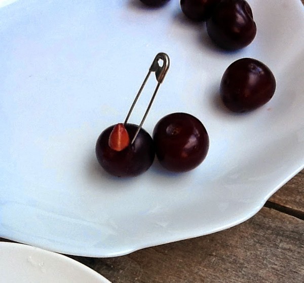 Körsbär för vintern - recept - sylt med frön och pitted, Fem minuters, sylt, gelé utan gelatin, körsbärskompot