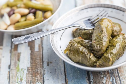 Skörd av vinblad för dolma för vintern. Grape löv för vintern: hur man konspirerar