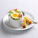 Bakade ägg (ägg-cocotte)