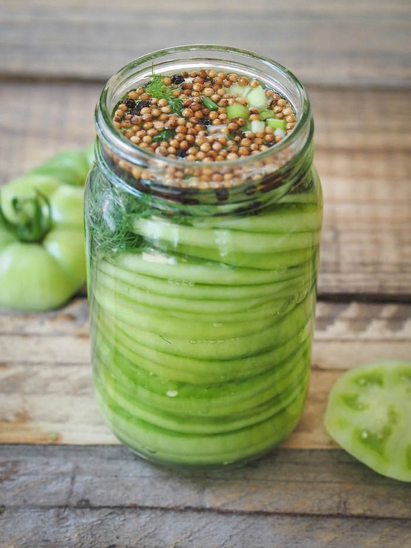 Gröna tomater, recept för vintern. Hur man lagar gröna tomater - syltad, syltad, koreansk