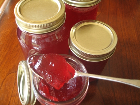 Jelly från hallon för vintern