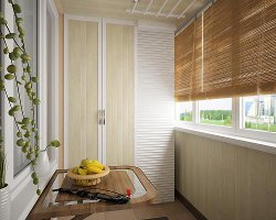 Design av loggier och balkonger