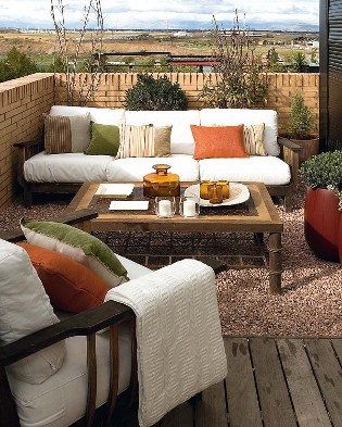 Inredning av loggia Inredning av loggia