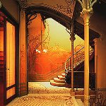 Art nouveau stil i inredningen