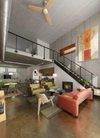 Loft stil i inredningen Loft stil i inredningen