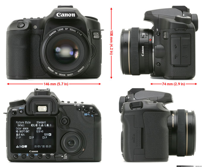 Canon EOS 40D Digital Camera