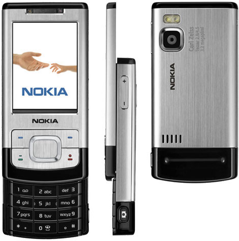 Nokia 6500 slide mobiltelefon
