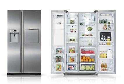 Samsung RSG5FURS sida vid sida kylskåp