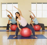 Fitness för förväntade mödrar Fitness för förväntade mödrar