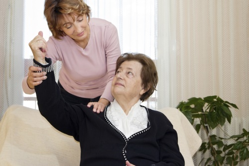 Massage efter en stroke